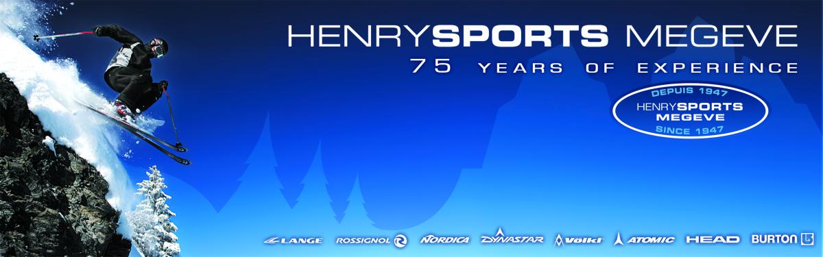 henry sports megeve since 1947